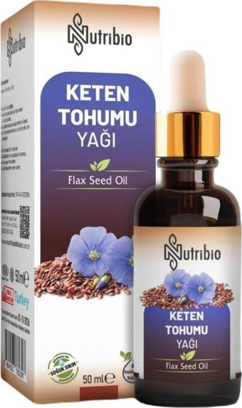 Nutribio Keten Tohumu Yağı 50 Ml