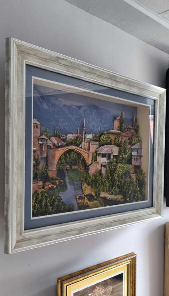 Marina Hediyelik Üç Boyutlu -  Rölyef Tablo - 76X56 Cm