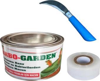 Hazır Aşı Macunu Kullanıma 500 Gr Aşı Testeresi Aşı Bağlama Bandı 4 mm 135 Metre Şeffaf