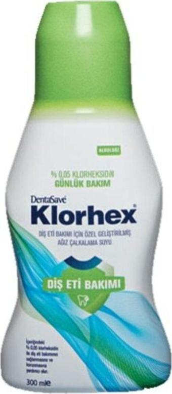 Dentasave Klorhex Günlük Bakım Ağız Çalkalama Suyu 300 ml