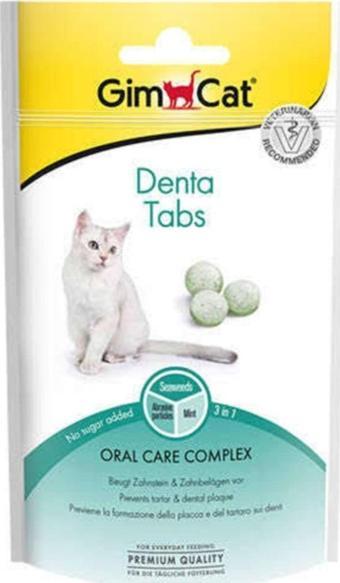Gimcat Denta Tabs Ağız ve Diş Sağlığı Ödül Maması 40 gr