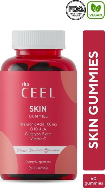 Vita Ceel Skin Gummies Cilt Vitamini 60 Gummies 