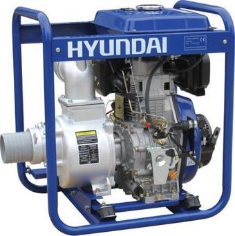 Hyundai DHY100LE 4 Dizel Marşlı Büyük Depolu Su Motoru