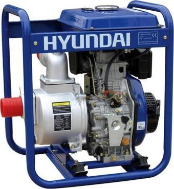 Hyundai DHY80LE 3 Dizel Marşlı Büyük Depolu Su Motoru