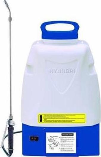 Hyundai GS16E Akülü İlaçlama Makinası Şarjlı 16 Litre