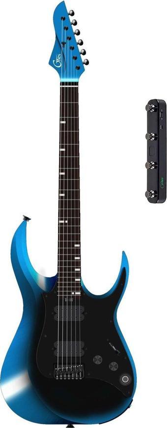 GTRS M800 Custom Limited Elektro Gitar (Dark Night)