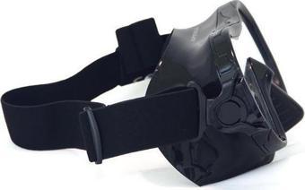 Apnea Smyrna M173 Dalış Maskesi Tempered Class BLACK