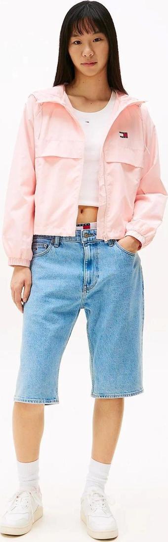 Tommy Hilfiger Kadın   Pembe Rüzgarlık Ceket