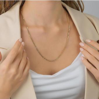 Dores Gold Gurmet Zincir Kolye 14 Ayar Altın