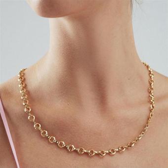 Dores Gold Hera Zincir Kolye 14 Ayar Altın