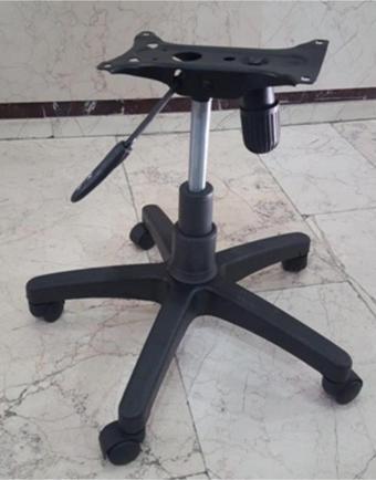 Yıldızsit Büro Ofis Koltuğu Yıldız Ayak Seti Tek Kollu Mekanizma 100 Lük Siyah Pistonlu