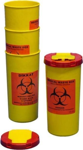 Moslab Delici Kesici Atık Kutusu 0,5 Lt 100 Adet