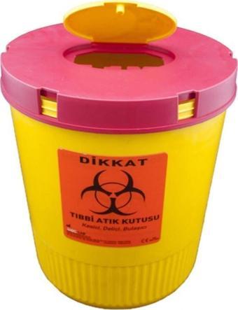 Moslab Tıbbi Atık Kutusu 2 Lt 10 Adet