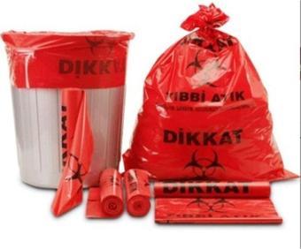 Telkar Tıbbi Atık Poşeti 80X110 Cm / 100 Microm 1 Rulo 10 Adet