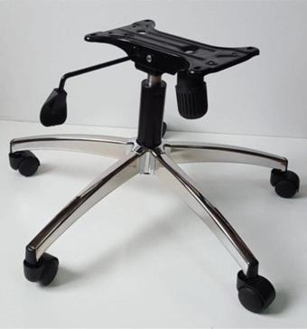 Yıldızsit Oyuncu Koltuğu Krom Yıldız Ayak Çap 70 Cm Tek Kollu Mekanizma