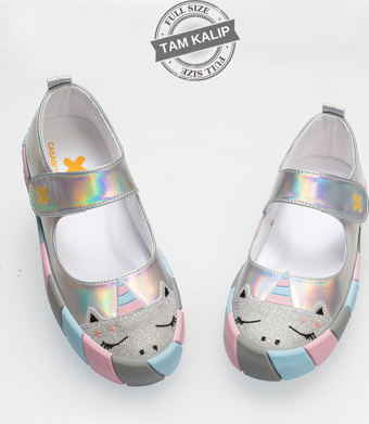 Unicorn 3d Hologram Kız Çocuk Sneakers