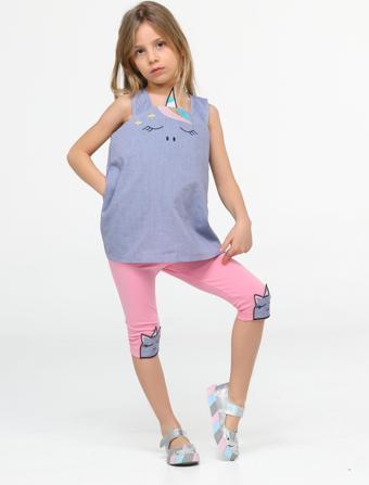 Unicorn Dokuma Tunik + Tayt Takım