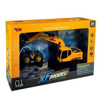Vardem Oyuncak Uzaktan Kumandalı Ff Şarjlı Xf Model Kazıcı Metal Kepçe Vrd-Xfg-789-410B