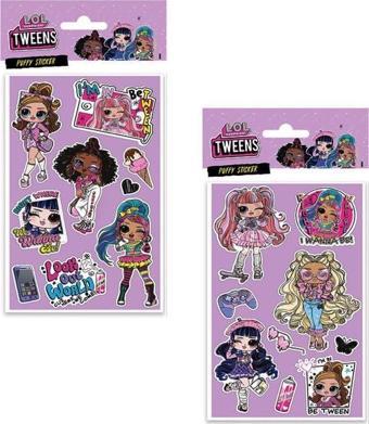 Keskin Color L.O.L. Tweens Puffy Sticker 221300-78