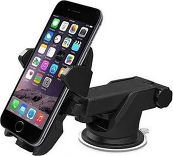 Blue İnter Universal Long Neck Vakumlu Uzayabilen Araç Içi Telefon Tutucu