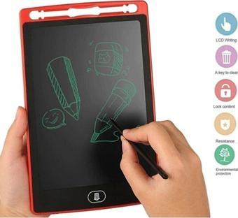 Blue İnter Grafik Çocuk Yazı Tahtası Çizim Tableti 8.5 Inç Eğitici Etkinlik Dijital Ekran