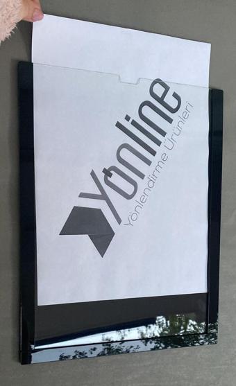 Yönline A4 Duvar Tipi Pleksi Föylük