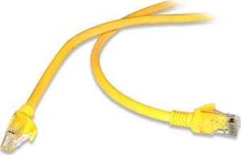 Flaxes 1 Metre Cat6 (Patch) Network Kablo Sarı Fnk-601S