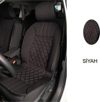 Space Oto Koltuk Minder Siyah Elegance 2'Li Set Minder Siyah