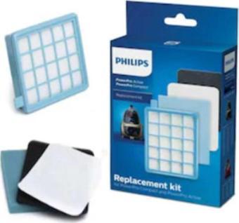 Philips Phılıps Fc 8475 Powerpro Compact Orijinal Hepa Filtre Seti