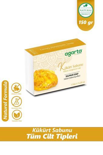 Agarta Leke Ve Kaşıntılar Için Bitkisel Kükürt Sabunu 150 Gr