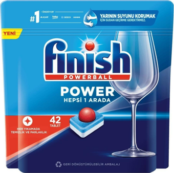 Finish Hepsi Bir Arada Bulaşık Makinesi Deterjanı Tableti 42 Yıkama