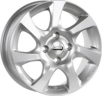 CMS-1059-10 6.0x15" -4x98 ET35 58.1 Silver Jant (4 Adet)