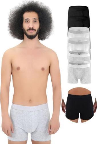 Erkek Boxer Likralı 6'lı Premium Paket