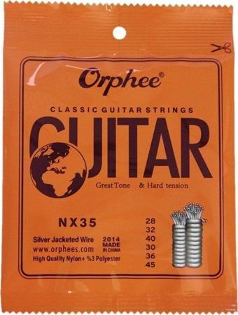 Orphee Nx35 Klasik Gitar Teli Takım Hard Tension