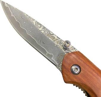 Berfa Cep Çakısı DM-10 Damascus