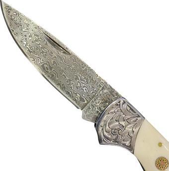Berfa Cep Çakısı DM-11 Damascus