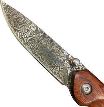 Berfa Cep Çakısı DM-13 Damascus