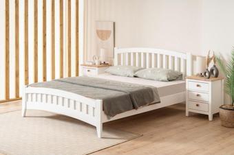 AlfaCountry Mobilya Prenses Çocuk Ve Genç Odası 120X200 Soft Beyaz Lake Karyola