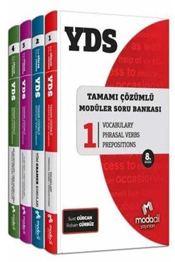 Modadil Yayınları YDS Tamamı Çözümlü Modüler Soru Bankası Seti - Kolektif  - Modadil Yayınları