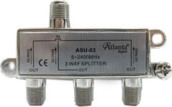 ASU-03 1/3 3lü Uydu Bölücü Splitter 5-2400 MHz