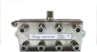 ASU-08 1/8 8li Uydu Bölücü Splitter 5-2400 MHz