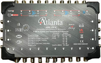 Atlanta 10/8 10x8 Santral Merkezi Sistem Multiswitch ( Geçişli Kaskatlı )