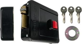 Otomatsan 52mm Siyah Elektrikli Kapı Otomatı 