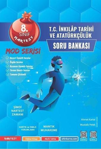 8. Sınıf Mod T.C. İnkılap Tarihi Ve Atatürkçülük Soru Bankası - Kolektif  - Nartest Yayınevi