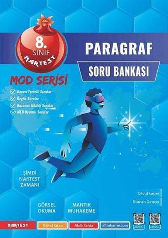 8. Sınıf Mod Paragraf Soru Bankası - Kolektif  - Nartest Yayınevi