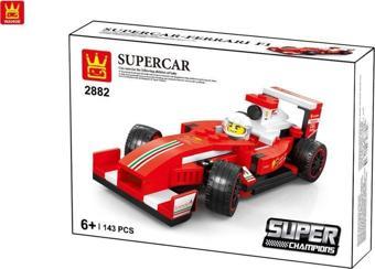 Wange Lego Super Car f1 143 parça 2882