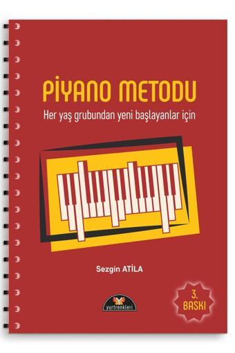 Yurtrenkleri Yayınevi Piyano Metodu Her Yaş Grubundan Yeni Başlayanlar Için - Yurtrenkleri Yayınevi