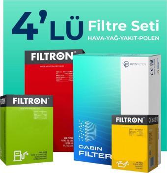Filtron Isuzu D-Max 2.5 Filtre Bakım Seti (2012-2017) 4 Lü