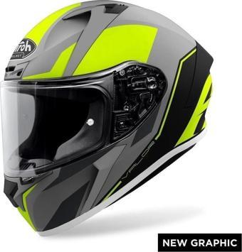 KASK AIROH VALOR WINGS YELLOW MATT