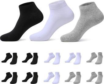 Sockshion 10'Lu Ekonomik Paket Patik Çorap